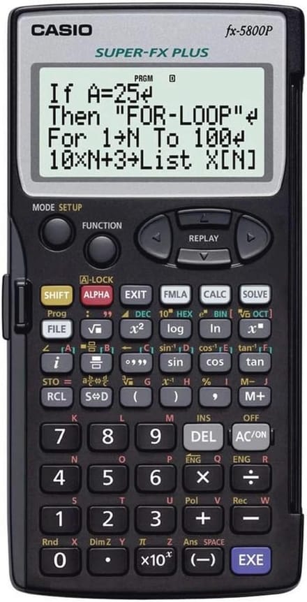 Programmeermachine met 664 functies en 4-regelige display
