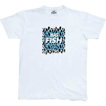 Blauw camo T-shirt Big Fish
