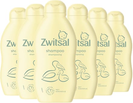 Zwitsal - Shampoo - Baby - 6 x 200 ml