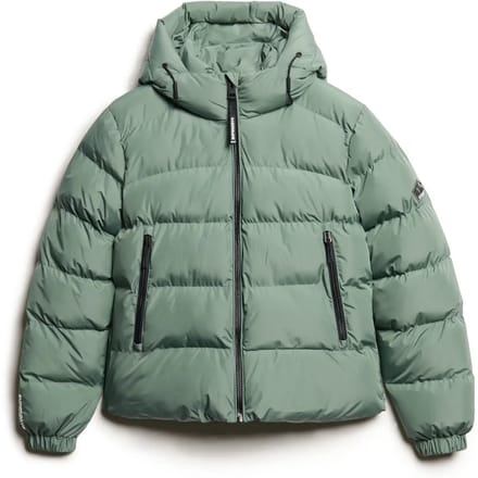 Superdry HOODED SPORTS PUFFER JACKET Dames Jas - Maat L