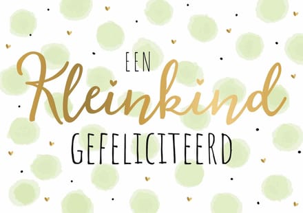 Wenskaart Daisy een kleinkind gefeliciteerd