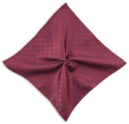 Sir Redman - Pochets - pochet Sottile Bordeaux - bordeauxrood / blauw