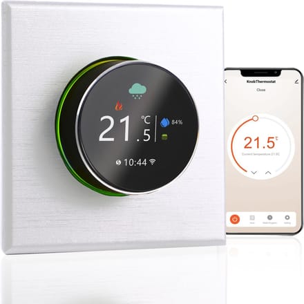 WiFi slimme thermostaat temperatuurregelaar wekelijkse programmeerbare knopbediening / mobiele APP / stem Water Heating