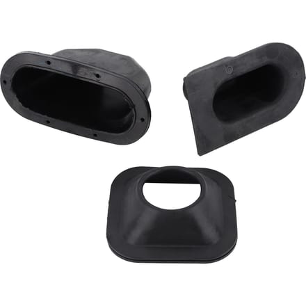 Versnellingspook en Handremhendel Hoes Kit DA2466 Geschikt voor Land Rover Serie 2A & 3 black
