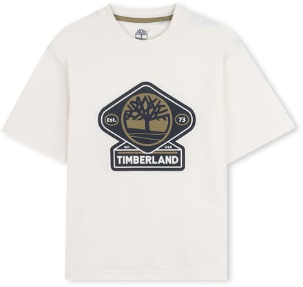 Timberland - T-Shirt - Beige - Maat 128