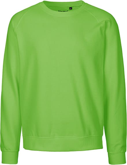 Neutral - Unisex Sweatshirt - Lime - 100% Biologisch Katoen maat M