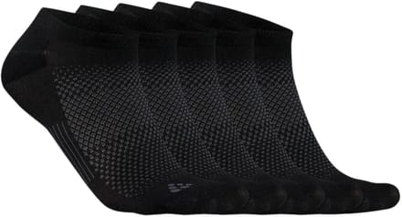 CRAFT ACTIVE FOOTIES 5-PACK Unisex Sportsokken - Zwart