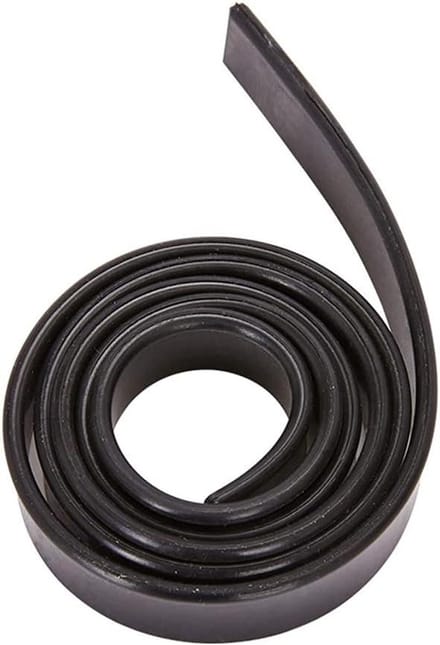 Raamwisser Vullingen - Vervangend Rubber - Streeploos Reinigen - Natuurlijk Rubber - 105 cm Lengte - Zwart