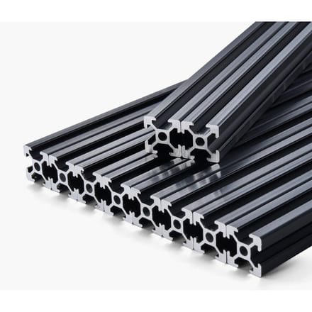 10 STUKS 78,7 inch (2000mm) T-sleuf 2020 Aluminium Profiel Geanodiseerde Lineaire Rail