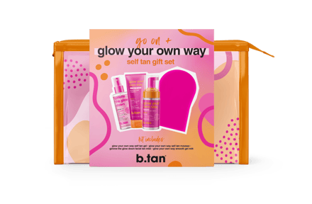 B.Tan B.Tan Glow Your Own Way Gift Set 100 ml + 100 ml + 100 ml + 1 st
