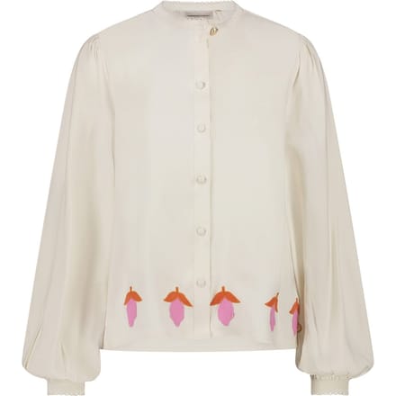 Fabienne Chapot Hester Blouse Cosy White Maat: 42 | Blouses Outlet | Dames | Wit