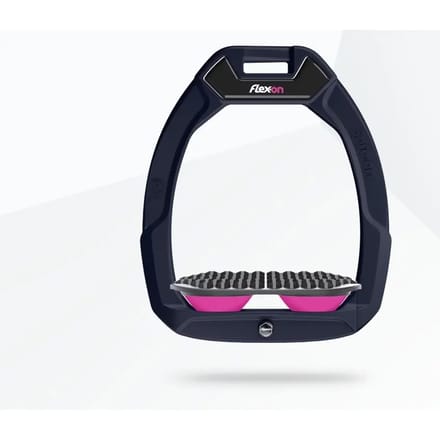 Veiligheid stijgbeugels Endurance Aluminium/Grijs/Roze Flex-On Safe-On