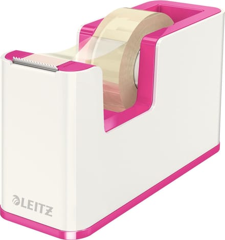 Leitz WOW plakbandafroller roze 4 stuks