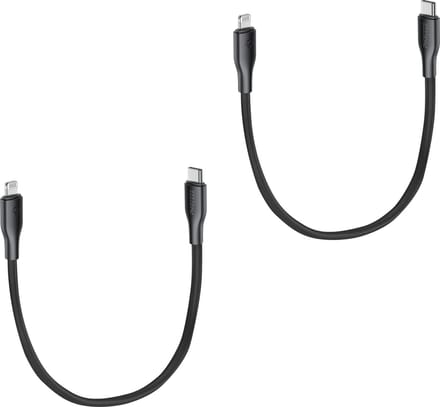20w Kabel geschikt voor iPhone - Lightning naar Usb C - 30cm kort