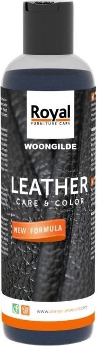 Royal leather care color zwart - 250 ml