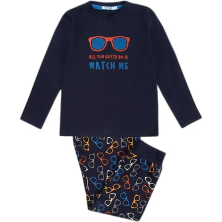 Pyjama met lange mouwen voor kinderen Admas Watch Me
