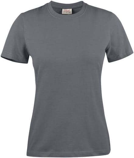 Printer HEAVY T-SHIRT LADY 2264014 - Staalgrijs - L