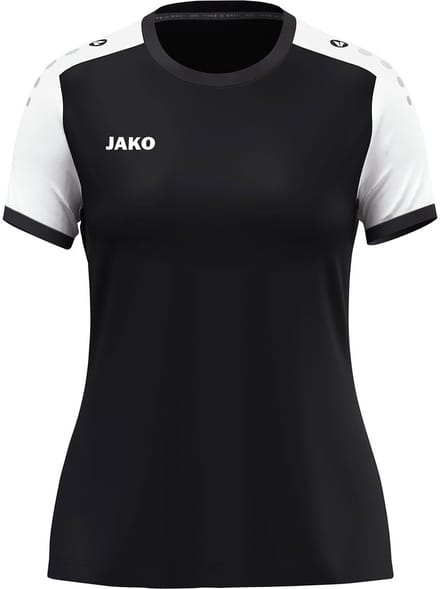 Jako Dynamic Shirt Korte Mouw Dames - Zwart / Wit / Antraciet | Maat: M