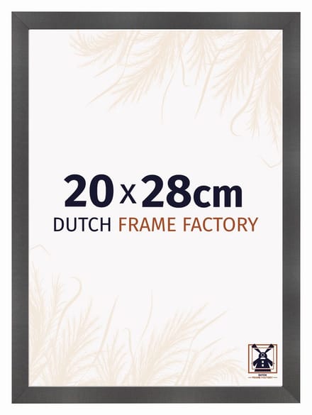 Fotolijst 20x28 cm - MDF - Zwart Mat - Praag
