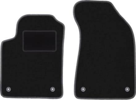 Voormatten zwart voor: Lancia Delta III hatchback (2008-2014)