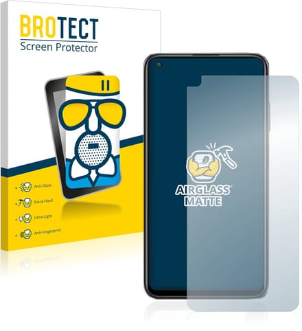 BROTECT - Screenprotector voor Xiaomi Redmi Note 9T 5G - Folie Beschermfolie Beschermglas matte