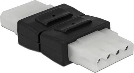 DeLOCK power connector adaptor - 4 PIN internal power to 4 PIN internal power