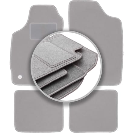 Automatten asgrijs voor: Peugeot 306 break, stationwagen, hatchback (1993-2001)