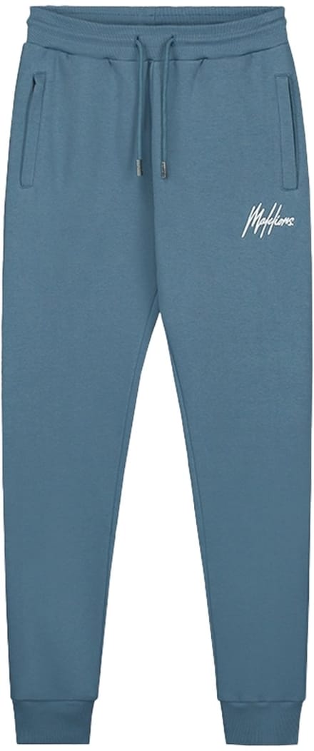 Malelions sport logo joggingbroek in de kleur groen.