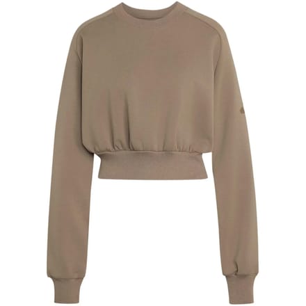 Adidas Soft Lux All Szn Loose Sweatshirt Grijs M / Regular Vrouw