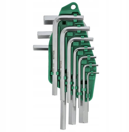 Stalco Inbussleutelset 10-delig 1,5-10mm CrV