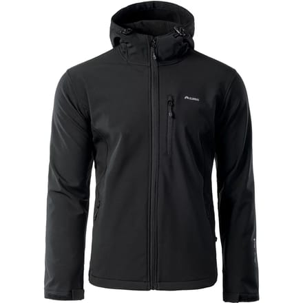 Elbrus Iver Softshell Jas Outdoorjas - Maat XL  - Mannen - zwart