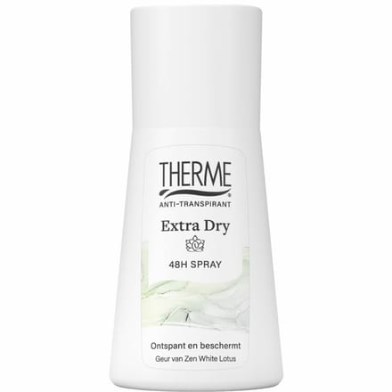 Therme - Anti-Transpirant Extra Dry 48H Spray - 3 x 75 ml - Voordeelverpakking