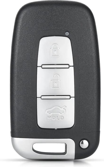 XEOD Autosleutelbehuizing - sleutelbehuizing auto - sleutel - Autosleutel / Geschikt voor: Hyundai / Kia 3 knops
