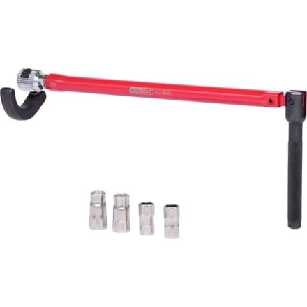 KS Tools Stopkraan-moersleutelset, 6-delig 123.0040