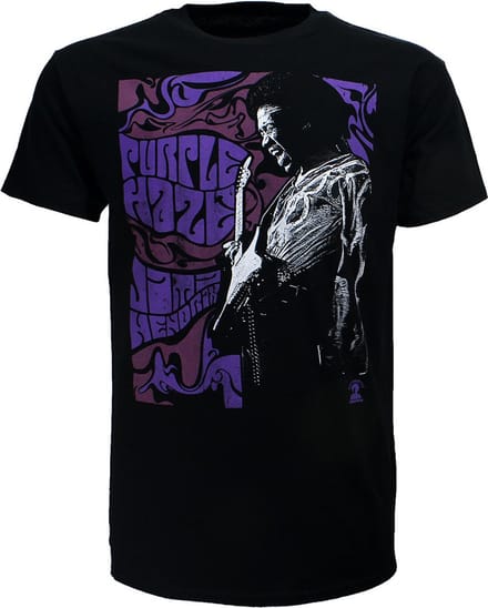 Jimi Hendrix Purple Haze T-Shirt - Officiële Merchandise - M