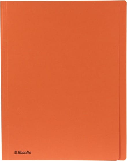 Esselte dossiermap oranje, ft A4 4 stuks