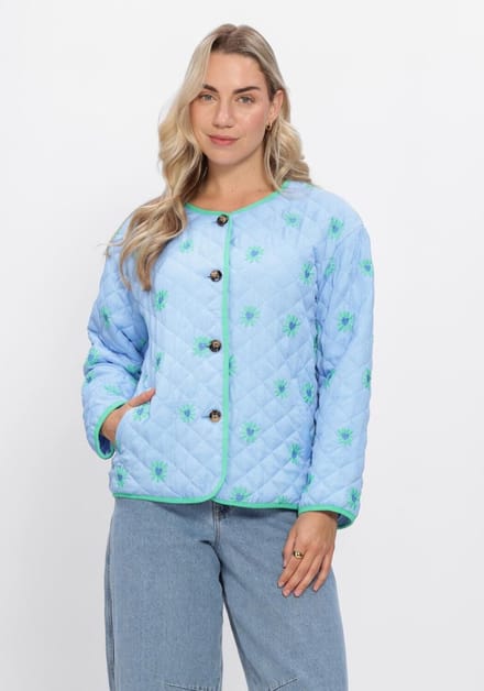 Ydence Jacket Robylin Jassen Dames - Zomerjas - Lichtblauw - Maat S