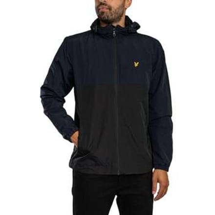 Windjack Lyle &amp; Scott Colourblock jas met ritssluiting