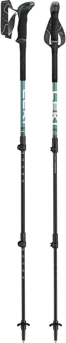 Leki Makalu Lite Serie - Trekkingstok - 100–135 cm - Green/White