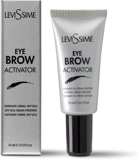Wenkbrauw oxiderende gel 20 V° 6 % Levissime 15 ml