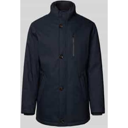 Regular fit jack met gevoerde opstaande kraag, model 'City'