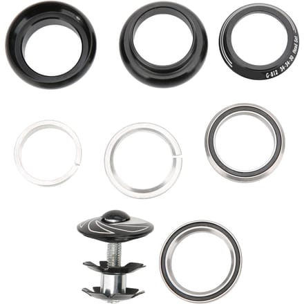 Fiets Headset Aluminiumlegering Uitstekende Afwerking Sterk Duurzaam Hoge Sterkte Lange Levensduur Fietsaccessoire gray