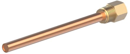 Danfoss Dompelbuis R 1/2 messing 182 mm, voor AVTB, AVTB, 013U0290