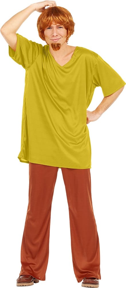 FUNIDELIA Shaggy Kostuum voor mannen - Scooby Doo - Maat: Standaard