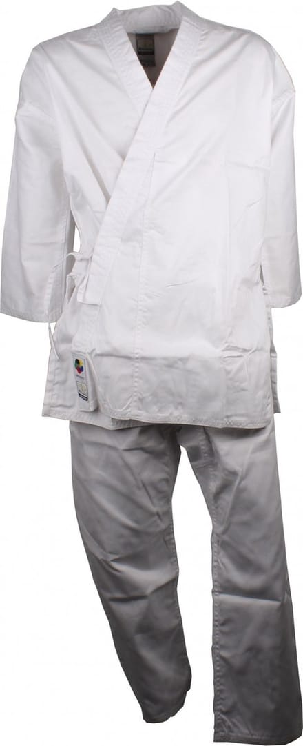 Arawaza Karatepak Lightweight Eko Wkf Wit Unisex Maat 210