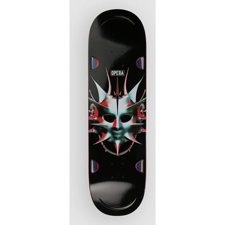 Opera Skateboards Spike Ex7 9" Skateboard Deck zwart