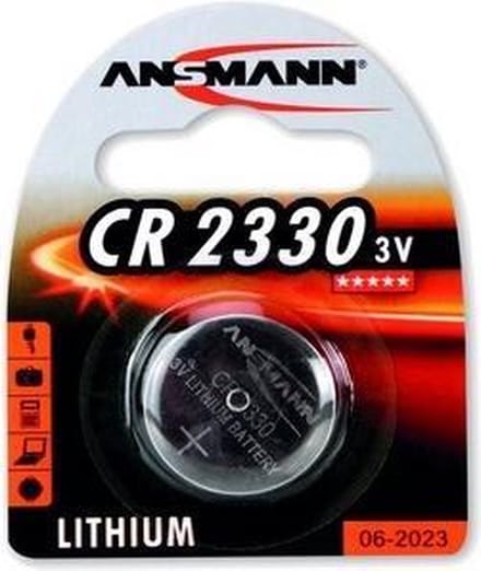 Ansmann CR2330 Lithium knoopcel batterij 3V - BL.A1