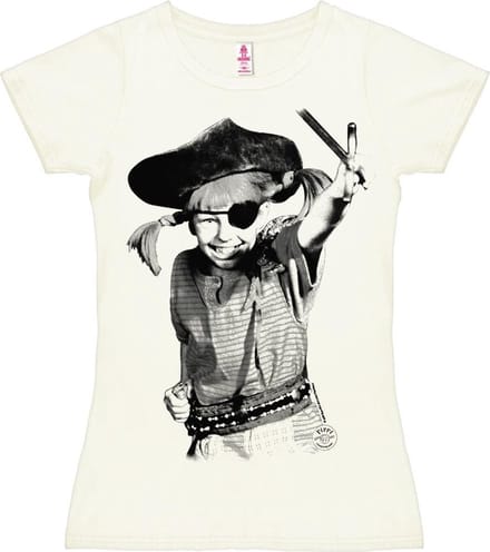 Pippi piraat shirt dames - Large