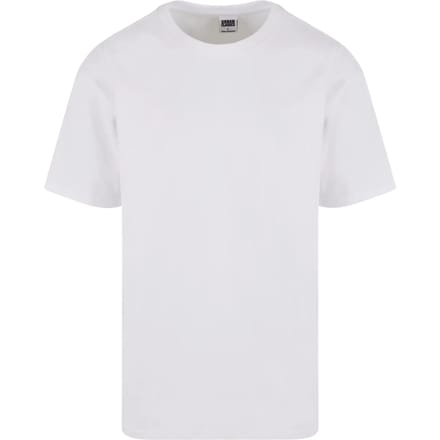 Urban Classics - UC Signature Logo Tall Heren Tshirt - S - Wit