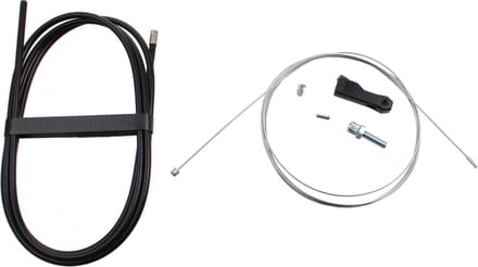 Slurf Versnellingskabel met Click-spanner - 250 cm - Zwart - Staal - Voor Sachs systemen